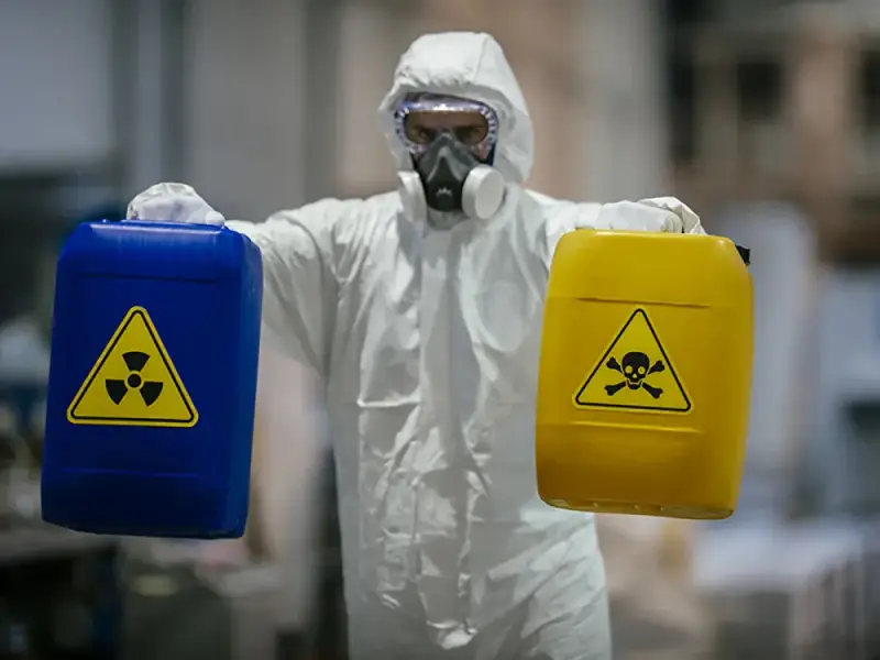 Biohazard Cleanup professionals at work in Claremore